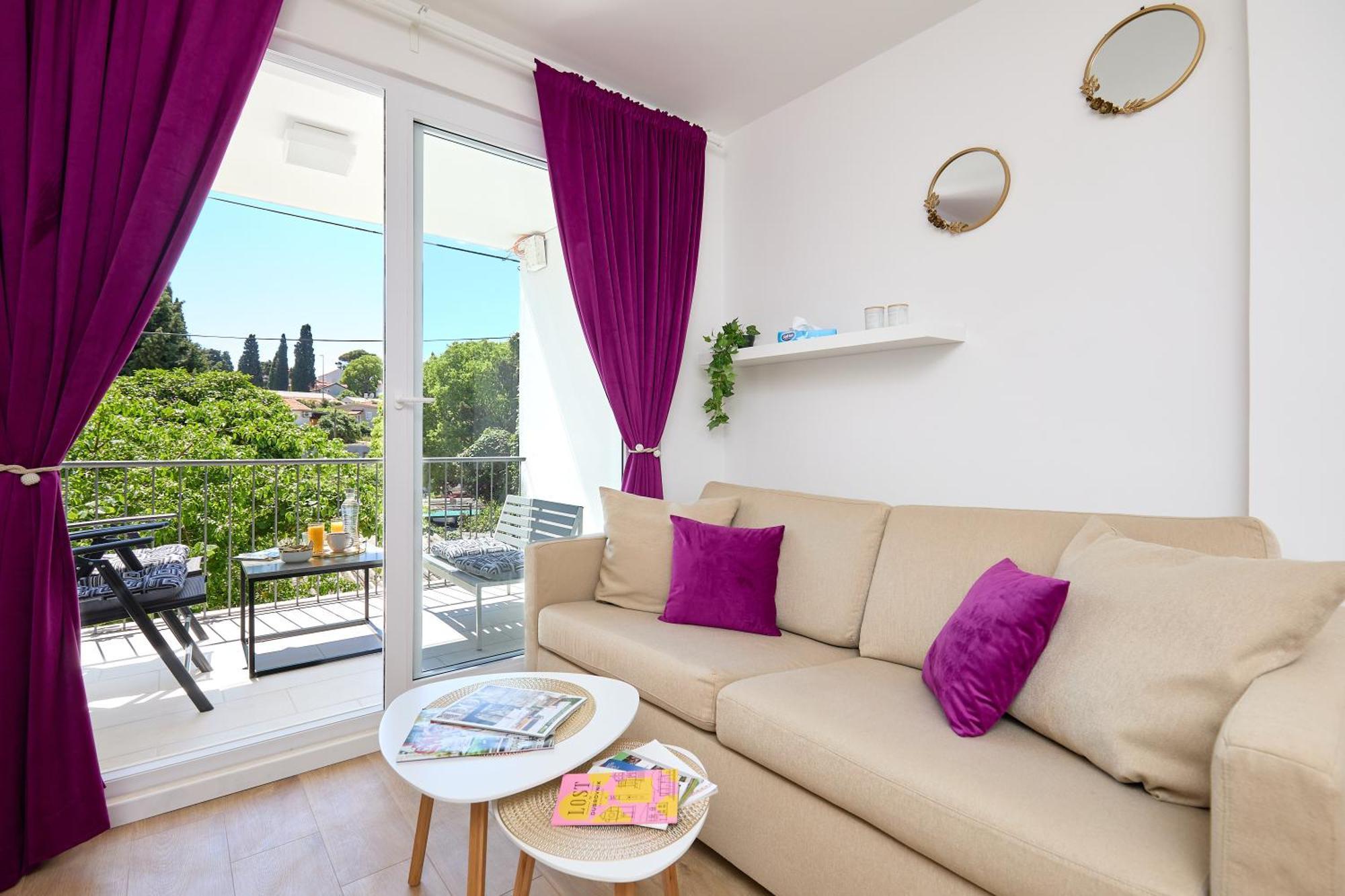 Апартаменти Golden Rose - Walking Distance 1 Km From Old Town Дубровник Екстер'єр фото