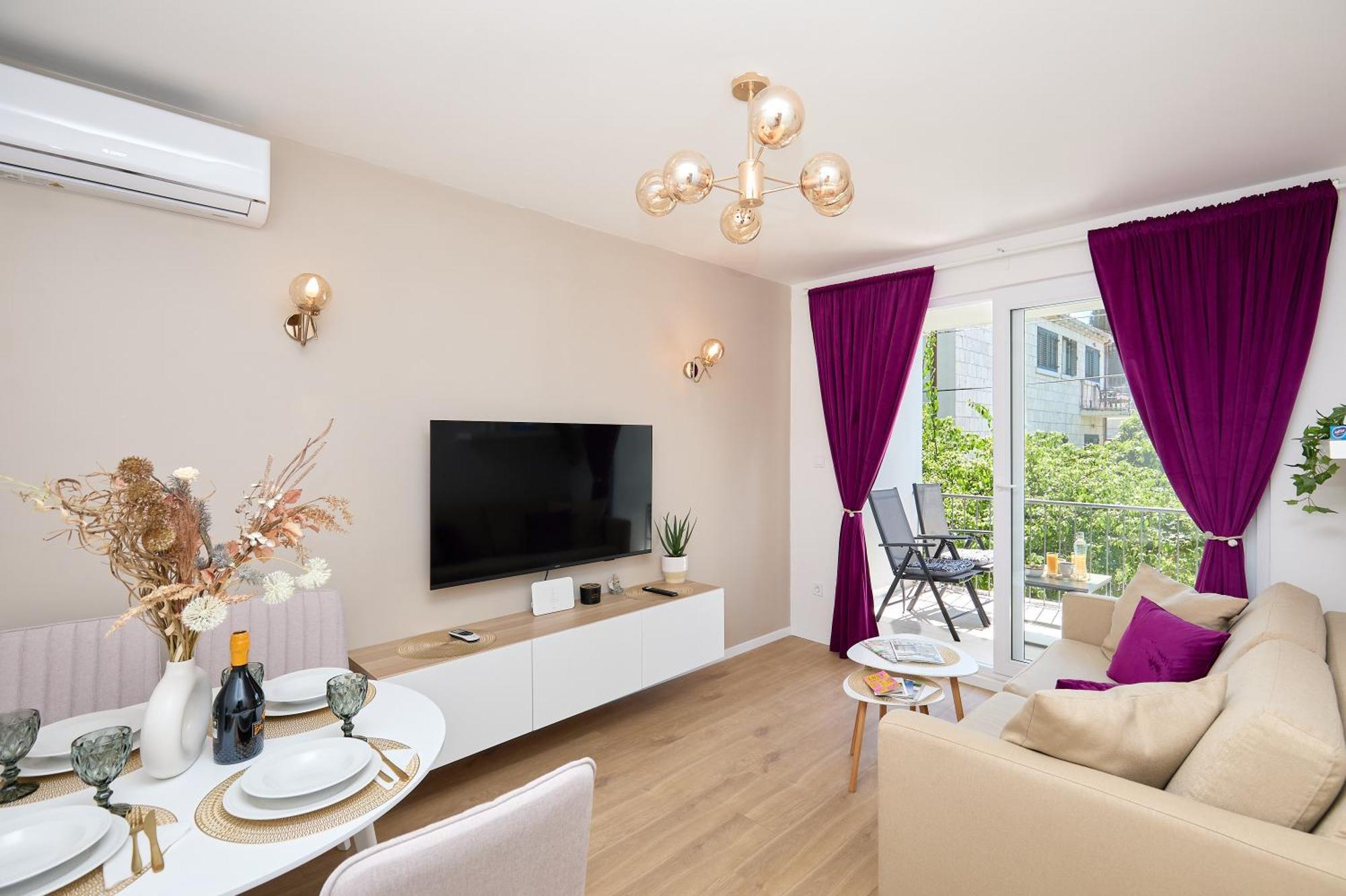 Апартаменти Golden Rose - Walking Distance 1 Km From Old Town Дубровник Екстер'єр фото